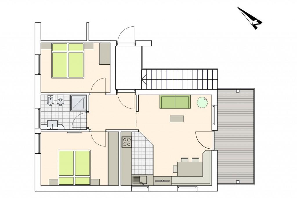 Winklerhof Apartments บรูนิโก ภายนอก รูปภาพ